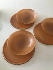 | Set plato circular chato 26 diam Bowl 22diam COD:0111B