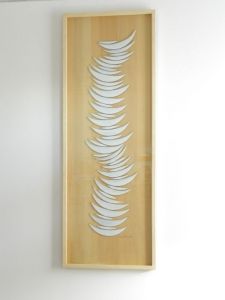 | Caminos -2011-vidrio sobre madera [0,50x1,40]