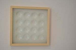 | refelejos 2011-vidrio  blanco enmarcado  [0.40x0.40]